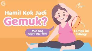 10 Menit Olahraga Biar Bumil Enggak Kelebihan Berat Badan