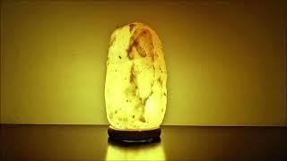 Yellow Salt Lamp Night Light /  8 Hours No Sound UPDATE:  HD REMASTER LINK BELOW