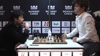 Hikaru BEATS Magnus with INCREDIBLE PLAY in ARMAGEDDON GAME