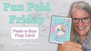 Peek-a-Boo Flap Card - Spotlight on Nature