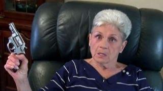 Pistol-packing granny turns tables on robber