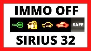 ECU MOTOR SIEMENS SIRIUS 32 RENAULT IMMO OFF 2