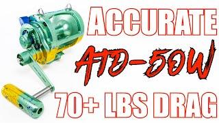 Accurate ATD-50W Platinum 2-Speed Lever Drag Reel Review | J&H Tackle