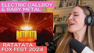 Reaction to Baby Metal & Electric CallBoy | Ratatata Live at Fox Fest 2024