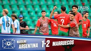 Highlights & Goles: Argentina vs Marruecos 1-2 | Juegos Olímpicos París 2024 | Telemundo Deportes