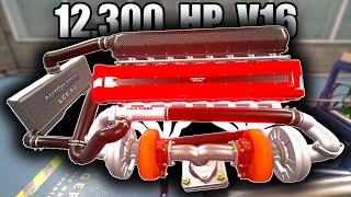 The Most Powerful V16 Engine of All Time [OLD] | Automation The Car Company Tycoon Game (LCV 4.2.29)
