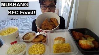 MUKBANG: KFC FEAST! Crunchy Chicken and Sides Galore | Closed-Mouth Chewing | Eating Show | JaySMR