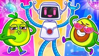  Robot Dance Cha-Cha-Cha || Best Kids Cartoon by Pit & Penny Stories 