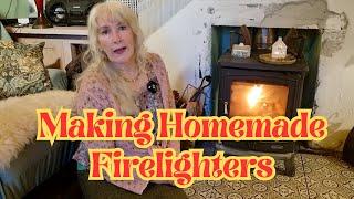 Making Homemade Firelighters