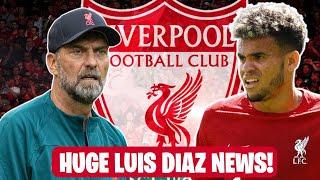 Huge Luis Diaz News + James Milner Hints At Liverpool Extension!