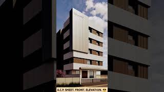 ACP SHEET FRONT ELEVATION ALL FABRICATOR AND ALL INDIA WORK##