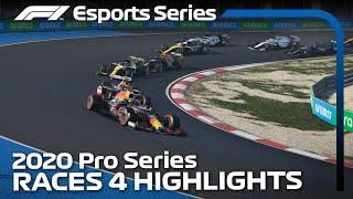 2020 F1 Esports Pro Series Presented by Aramco: Race 4 Highlights