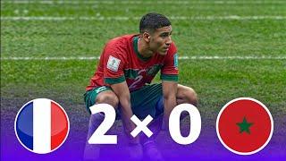 نار نار  فرنسا - المغرب 2-0 نصف نهائي كأس العالم 2022 وجنون حسن العيدروس جودة عالية 1080p