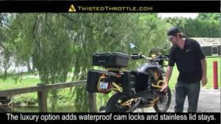 Pelican iM2600 motorcycle luggage system by TwistedThrottle.com