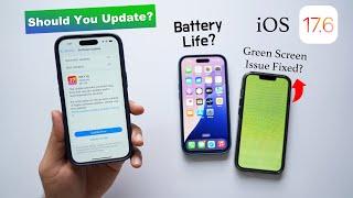 iOS 17.6 Released - What's New? Features, Battery Life (HINDI)