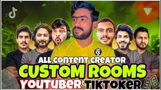 PUBG MOBILE CONTENT CREATOR ROOMS | WHO IS WIN  | PUBGM