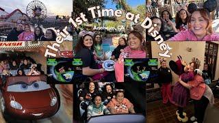 1st Time at Disney Vlog! | My Family Goes To Disneyland & California Adventure | Anaheim, CA