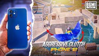 IPHONE 12 BGMI MOST AGGRESSIVE GAMEPLAY | IPHONE 12 BGMI TEST IN 2024 ?