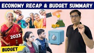 Economy Recap & Budget-2023 Overview for UPSC by @TheMrunalPatel