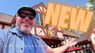 Busch Gardens Williamsburg News! Squire's Grill Returns and More!