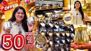 Rosh Cookwares Diwali offer/அடேங்கப்பா இவ்ளோ கம்மி விலையா/Organic Cookware Kitchen/Brass And Bronze