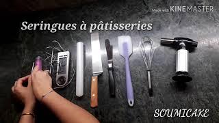 Les ustensiles de pâtisseries " partie n°1"