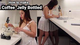 How to make Coffee Jelly bottled coffee jelly by Kaye Torres Diary