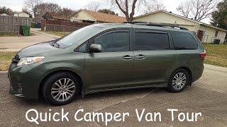 Quick Camper Van Tour