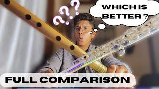 BAMBOO FLUTE vs METAL FLUTE | WHICH IS BETTER FOR U FULL COMPARISON | DETAILED VIDEO |SHREYANS FLUTE