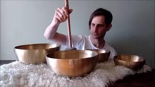 Meinl Sonic Energy Singing Bowls Energy series  sbe700, 1000,1800  and 2200 review 1