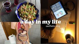 Day in the life | 2nd year med student in Romania  | aesthetic vlog