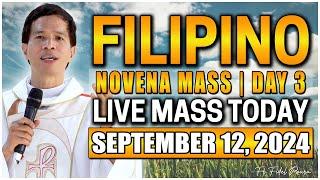 NOVENA LIVE MASS TODAY OF OUR LADY OF LA SALETTE | 𝐃𝐀𝐘 𝟑 || SEPTEMBER 12, 2024 || FR. FIDEL ROURA