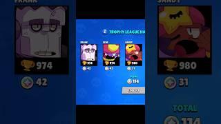 Trophy RESET Brawl Stars #shorts #brawlstars