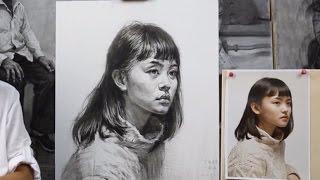 How to Draw Portrait of Girl | Pencil Drawing