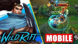 LOL Mobile YASUO is HARD? Yasuo Full Gameplay - Wild Rift