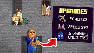 Minecraft Manhunt, But Hunters Give Me Powers
