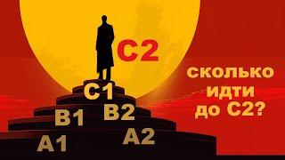 Сколько лет учить язык до C2? Простейшая формула!