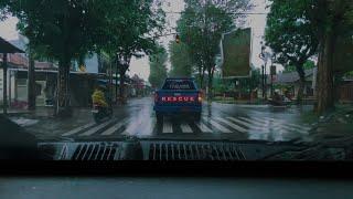 Driving In The Rain | Car & Rain Sounds with Windshield Wipers