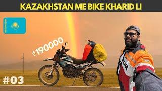 #03 Buying a motorcycle in Kazakhstan as a foreigner - Complete Process | #SILKROADTRIP