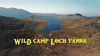 Wild camp at Loch Tanna, Isle of Arran #leavenotrace