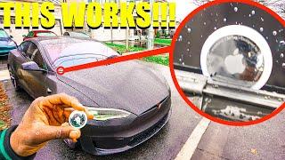 When you see Apple Airtag on your car you are being tracked