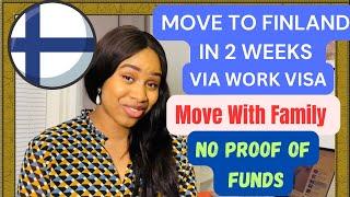 MOVE TO FINLAND VIA WORK | WEBSITES TO FIND JOBS | RESIDENCE PERMIT IN TWO WEEKS| #finland  #work