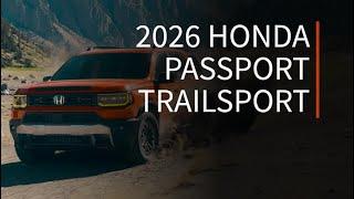 Honda says its new 2026 Passport TrailSport is “Born Wild” | First Look | Driving