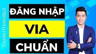 Cách đăng nhập VIA Facebook chuẩn nhất