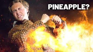 How I Made A Fire Proof Suit Out Of Pineapples