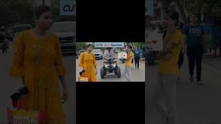 Girls reaction on ATV#shorts #youtube #trendingshorts #publicreaction