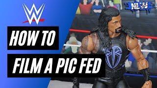 How to Film a WWE Pic Fed/Stop Motion Show (WWE Action Figures)