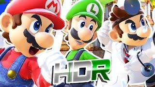 Mario Bros in HDR, How their Moveset Changed (And the hidden mechanic they share)