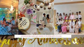 Vlog | Anniversary | Family Potraits | Hyderabad