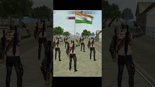 Free Fire ᙭ 15 August  independence day ᙭ indian army stauts